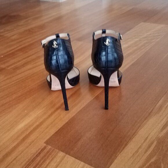 Jimmy Choo Lexica 100 CCL Pumps Navy Size 6 - Picture 3 of 8